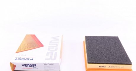 Фото фільтр повітряний Opel Combo 1.7D 01- (з поролоном) WUNDER FILTER WH 306/1 Фільтр повітряний Opel Combo 1.7D 01- (з поролоном) WUNDER FILTER WH 306/1
