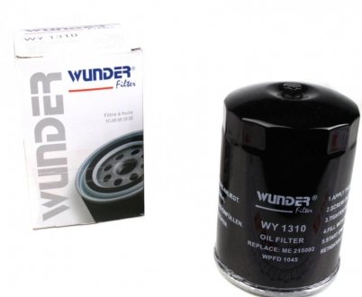 Фільтр масляний Mitsubishi Pajero 2.8TDI/3.2DI-D WUNDER FILTER WY 1310 (фото 1)