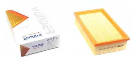 Фільтр повітряний Nissan Micra/Note/Juke/Renault Clio 1.5 dCi 03- WUNDER FILTER WH 812 (фото 1)