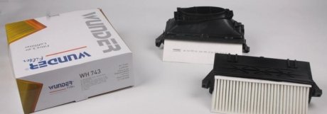 Фото фільтр повітряний MB E-class (W212/A207/C207)/ GLK (X204) 350CDI (к-кт) WUNDER FILTER WH 743 Фільтр повітряний MB E-class (W212/A207/C207)/ GLK (X204) 350CDI (к-кт) WUNDER FILTER WH 743