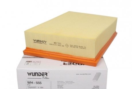 Фото фільтр повітряний Ford Transit 00- WUNDER FILTER WH 555 Фільтр повітряний Ford Transit 00- WUNDER FILTER WH 555