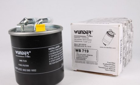Фото фильтр топливный WUNDER FILTER WB 719 Фильтр топливный WUNDER FILTER WB 719