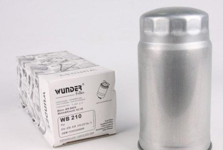 Фільтр паливний BMW 3 (E36)/5 (E34/E39)/7 (E38) 2.5D 91-04 (M51) WUNDER FILTER WB 210 (фото 1)