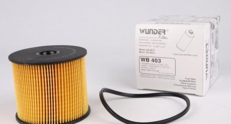 Фото фільтр паливний Citroen Berlingo/Peugeot Partner 2.0HDi 99-05 (сис-ма Siemens) WUNDER FILTER WB 403 Фільтр паливний Citroen Berlingo/Peugeot Partner 2.0HDi 99-05 (сис-ма Siemens) WUNDER FILTER WB 403