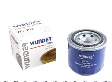 Фото фильтр масляный WUNDER FILTER WY 902 Фильтр масляный WUNDER FILTER WY 902