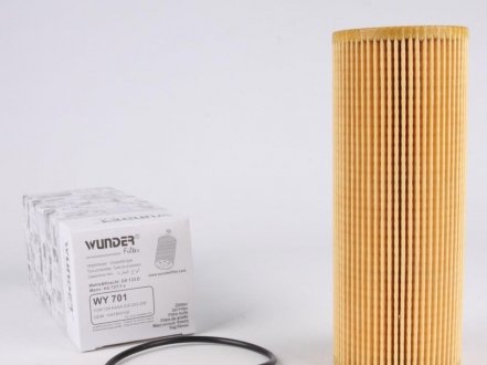 Фото фільтр масляний MB (W124 280E/W124 300-24V) 89- WUNDER FILTER WY 701 Фільтр масляний MB (W124 280E/W124 300-24V) 89- WUNDER FILTER WY 701