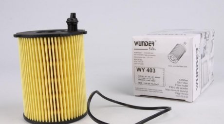 Фото фільтр оливний WUNDER FILTER WY 403 Фільтр оливний WUNDER FILTER WY 403