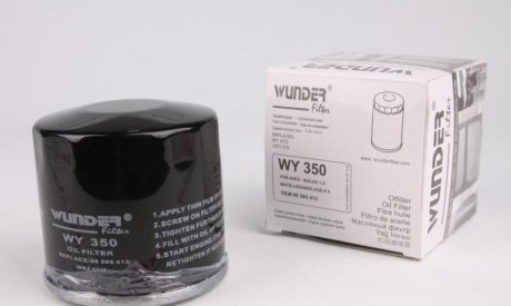 Фото фильтр масляный WUNDER FILTER WY 350 Фильтр масляный WUNDER FILTER WY 350