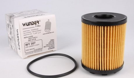 Фото фільтр масляний Opel Combo / Fiat Doblo 1.3JTD/ CDTI 04- (Purflux) WUNDER FILTER WY 307 Фільтр масляний Opel Combo / Fiat Doblo 1.3JTD/ CDTI 04- (Purflux) WUNDER FILTER WY 307
