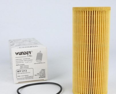 Фільтр масляний BMW 3 (E46/E90) /5 (E60/E61)/7 (E65-67) 2.5-3.5d WUNDER FILTER WY 213 (фото 1)