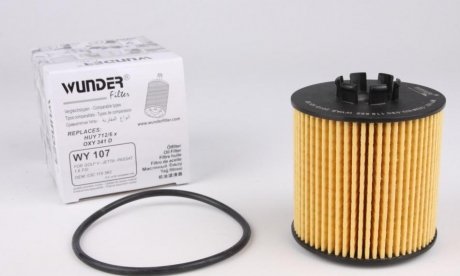 Фільтр масляний VW 1.6FSI WUNDER FILTER WY 107 (фото 1)