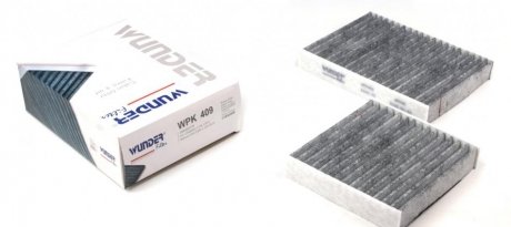 Фото фильтр салона WUNDER FILTER WPK 409 Фильтр салона WUNDER FILTER WPK 409