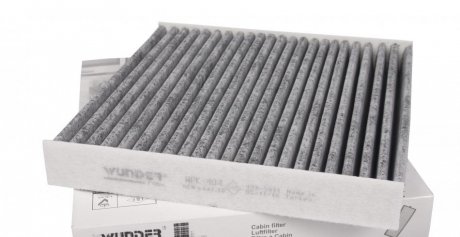 Фільтр салону Citroen Berlingo/Peugeot Partner 1.1-2.0HDI -08 (вугільний) WUNDER FILTER WPK 404 (фото 1)