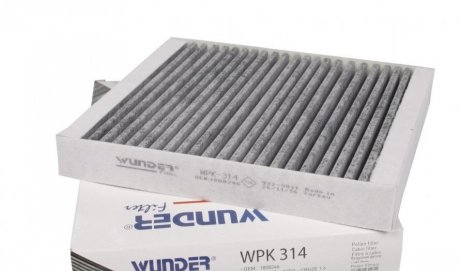 Фильтр салона WUNDER FILTER WPK 314 (фото 1)