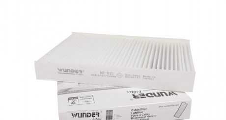 Фото фільтр салону Dacia Dokker/Lodgy/Renault Zoe 10- WUNDER FILTER WP 815 Фільтр салону Dacia Dokker/Lodgy/Renault Zoe 10- WUNDER FILTER WP 815