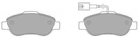 Колодки тормозные передні FBP-1355-01 FREMAX FBP135501 (фото 1)