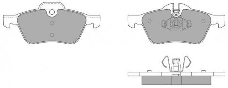 Колодки тормозные передні FBP-1248 FREMAX FBP1248 (фото 1)