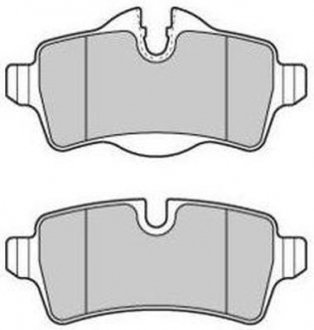 Колодки тормозные задние FBP-1714 FREMAX FBP1714 (фото 1)