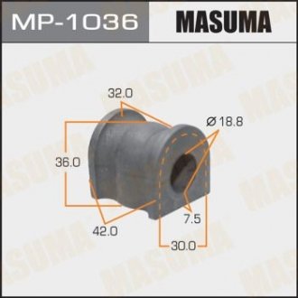 РЕЗ. СТАБИЛИЗАТОРА RR GG 4door Masuma MP-1036 (фото 1)