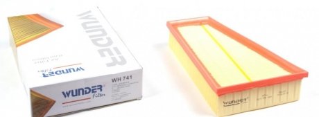 Фільтр повітряний MB A-class (W176)/B-class (W264/W242) 1.6-2.2 11- WUNDER FILTER WH 741 (фото 1)