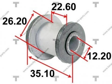 Сайлентблок важеля TENACITY AAMTO1114 (фото 1)