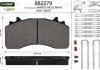 Колодки тормозные WVA 29279; 217,5x107,6x30 Valeo 882279 (фото 1)