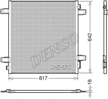 Радиатор кондиціонера DENSO DCN46027 (фото 1)