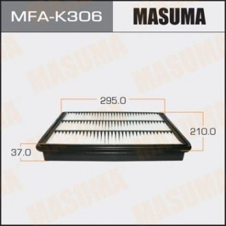 Воздушный фильтр A9427 LHD KIA/ MOHAVE/ V3000, V3800, V4600 08- (1/40) Masuma MFAK306 (фото 1)