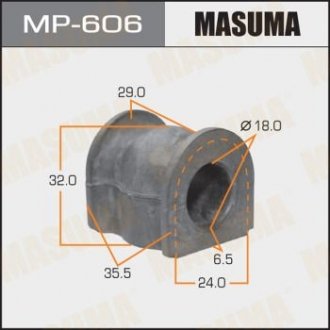 Втулка стабилизатора /rear/ Accord/Torneo Masuma MP606 (фото 1)