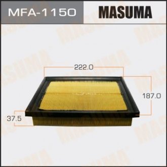 Воздушный фильтр A-1027 (1/40) Masuma MFA1150 (фото 1)