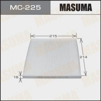 Салонный фильтр AC-102E (1/40) Masuma MC225 (фото 1)