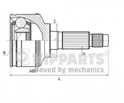 ШРУС NIPPARTS N2820524 (фото 1)