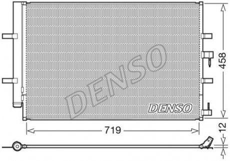 Радиатор кондиціонера DENSO DCN10036 (фото 1)