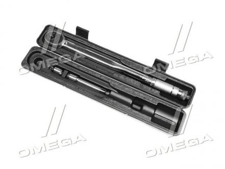 Динамометрический ключ 1/2" переходник 1/2 х 3/8, удлинитель 125 мм 1/2 28-210 NM Intertool XT-9007 (фото 1)