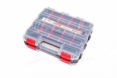 Органайзер двосторонній 12,5" 320х270х80 мм, 34 секції Intertool BX-4022 (фото 1)