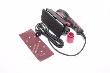 Шліфмашина вібраційна, 200 Вт, 11000 ход/хв, платформа 187*90 мм Intertool WT-0521 (фото 1)