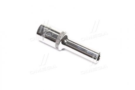 Головка шестигранная удлиненная 1/2", 8x78 мм, хром-ванадий Intertool ET-0108 (фото 1)