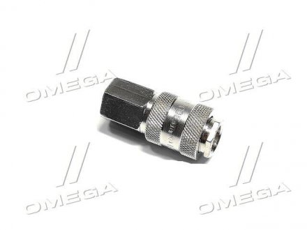 Швидкороз\'ємне з\'єднання з внутрішнім різьбленням 1/4" Intertool PT-1804 (фото 1)