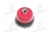 Щітка чашкова 75 мм, для УШМ, М14 (кручений дріт) Intertool BT-1075 (фото 2)