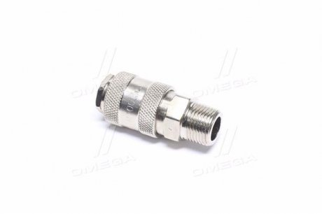 Швидкороз\'ємне з\'єднання із зовнішнім різьбленням 3/8". Intertool PT-1808 (фото 1)