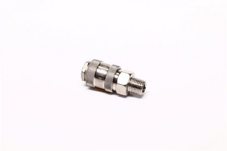 Быстроразъемное соединение с наружной резьбой 1/4" Intertool PT-1805 (фото 1)