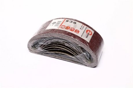 Лента шлифовальная 75x457 мм, зерно 80, уп. 10 шт. Intertool BT-0308 (фото 1)