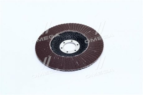 Диск шлифовальный лепестковый 125x22мм, зерно K150 Intertool BT-0215 (фото 1)
