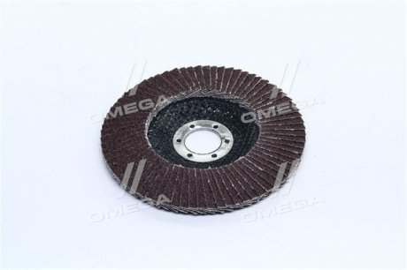 Диск шлифовальный лепестковый 125x22 мм, зерно K40 Intertool BT-0204 (фото 1)