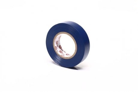 Лента изоляционная 0,15 мм x 17 мм x 20 м синяя Intertool IT-0020 (фото 1)