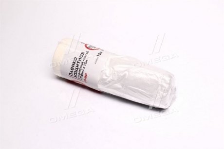 Плівка захисна з малярною стрічкою 1700 мм*15м Intertool KT-0803 (фото 1)