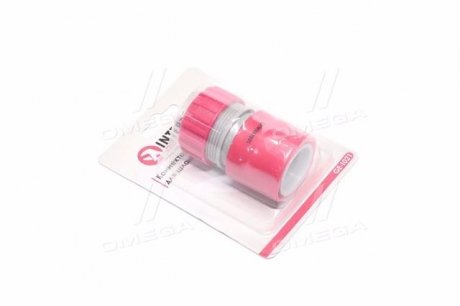 Коннектор с аквастопом 3/4" для шланга 3/4" Intertool GE-1021 (фото 1)