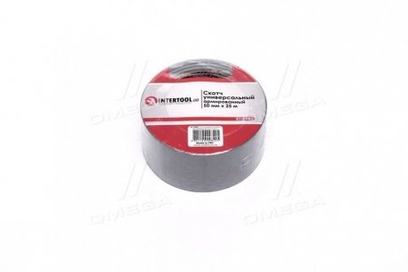 Скотч универсальный армированный 50 мм*25 м Intertool KT-0982 (фото 1)