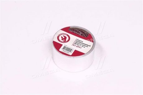 Скотч алюминиевый термостойкий 50 мм*10 м Intertool KT-0991 (фото 1)