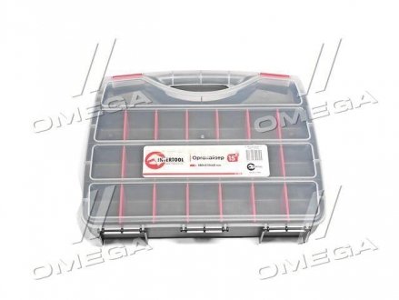 Органайзер пластиковый, 15" 380x310x60 мм Intertool BX-4002 (фото 1)